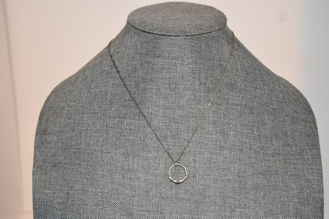 Vintage Sterling Silver Necklace & Irish Claddagh Ring (1 of 3)