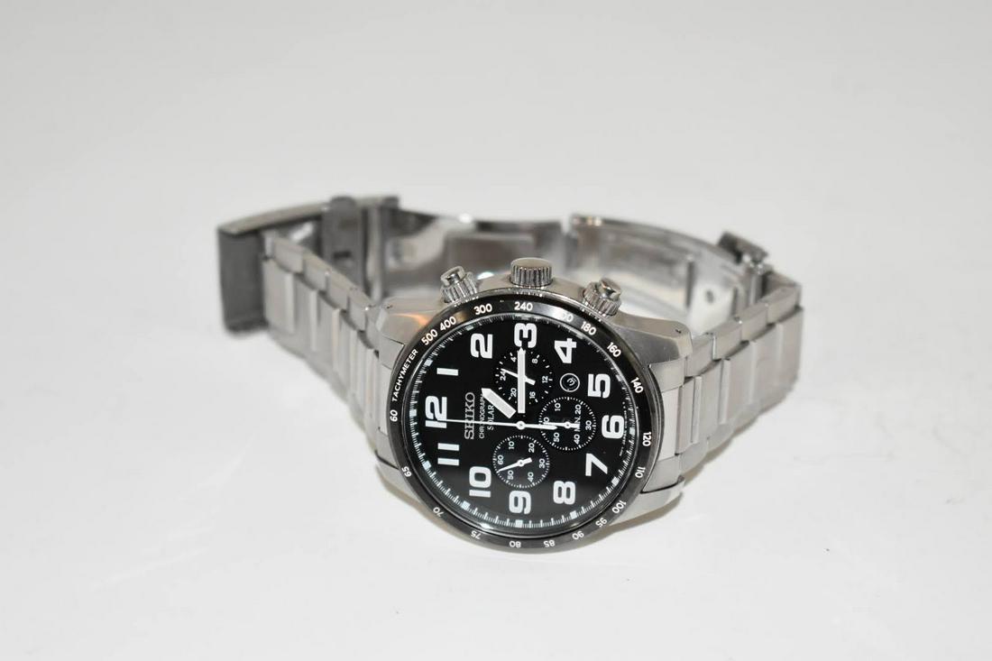 Seiko Solar Chronograph Tachymeter Date V175-0CG0 45mm (1 of 6)