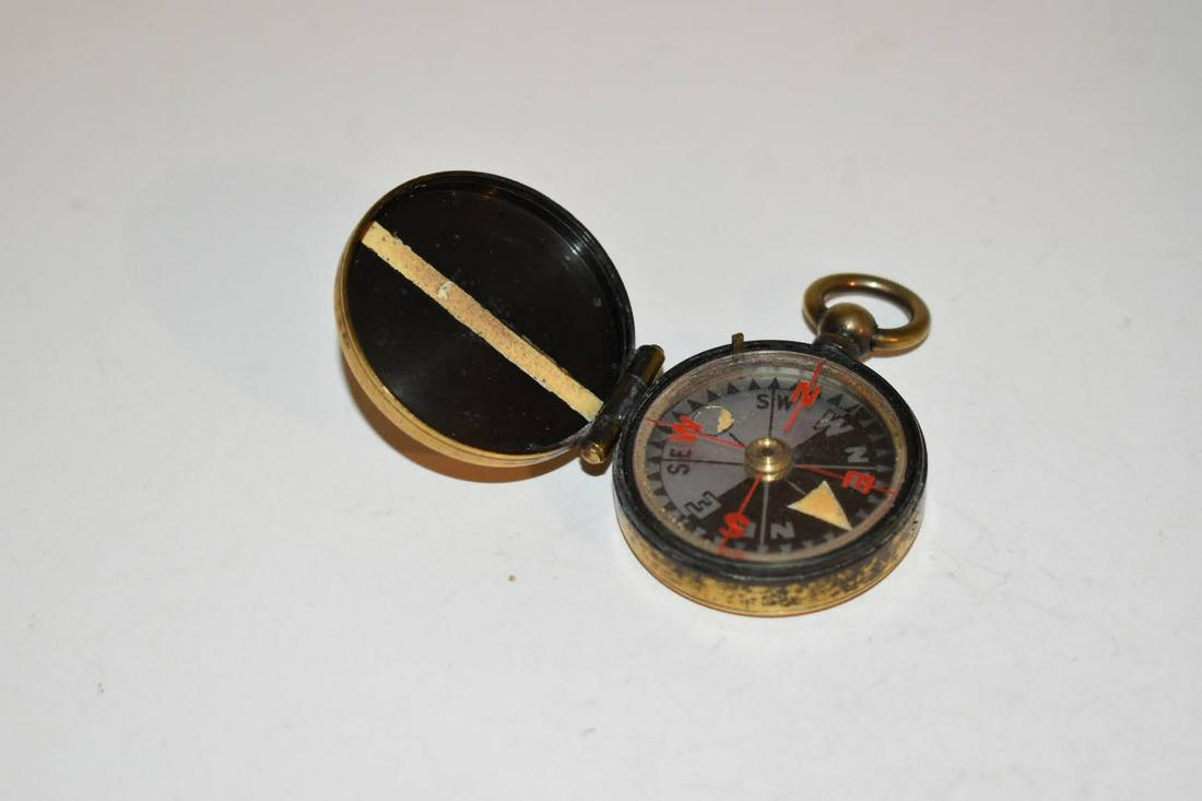 Vintage Short & Mason London Brass Compass (1 of 4)