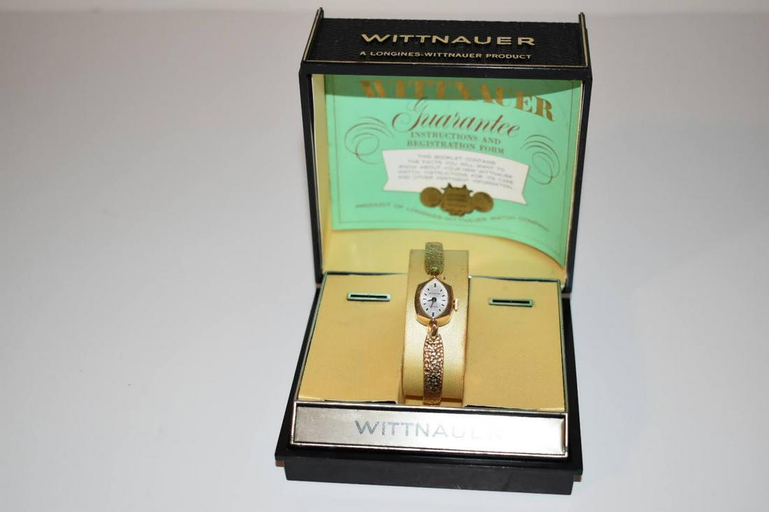 Vintage Wittnauer Lady Gold Filled Hand-Wind Mechanical Watch Works Great!!!: Vintage Wittnauer Lady Gold Filled Hand-Wind Mechanical Watch Works Great!!! Please view all photos as they are part of the description and condition of this Item, Feel free to contact me with questio