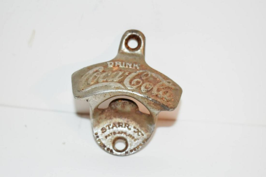 Drink Coca Cola Vintage Wall Mount Bottle Opener Stamped Starr X No 55: Drink Coca Cola Vintage Wall Mount Bottle Opener Stamped Starr X No 55 Please view all photos as they are part of the description and condition of this Item, Feel free to contact me with questions or 