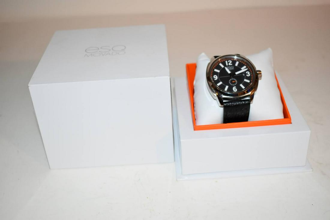 Vintage ESQ by Movado Excel Date Black Dial Men's Watch Brand New.: Vintage ESQ by Movado Excel Date Black Dial Men's Watch Brand New. Please view all photos as they are part of the description and condition of this Item, Feel free to contact me with questions or pict