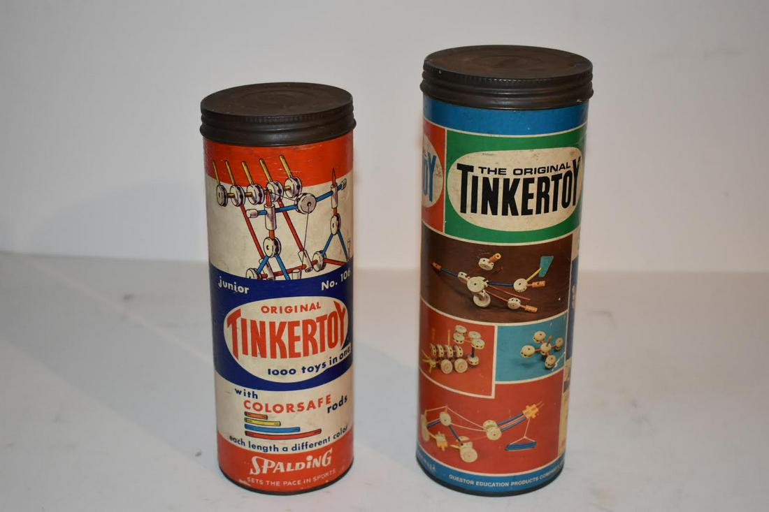 2 Vintage Tinker Toys Playskool Set No. 106 & 116: 2 Vintage Tinker Toys Playskool Set No. 106 & 116 Please view all photos as they are part of the description and condition of this Item, Feel free to contact me with questions or picture requests! Use