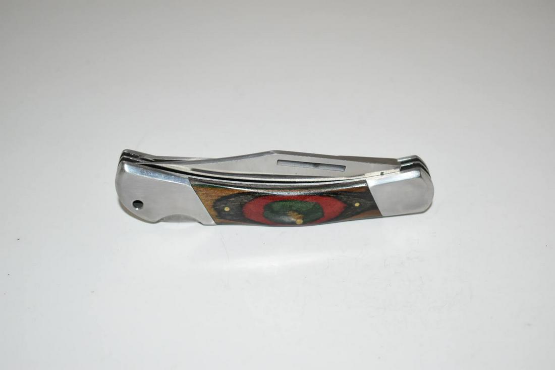 Frost Cutlery Flying Falcon Vintage Lockback Folding Knife: Frost Cutlery Flying Falcon Vintage Lockback Folding Knife Please view all photos as they are part of the description and condition of this Item, Feel free to contact me with questions or picture requ