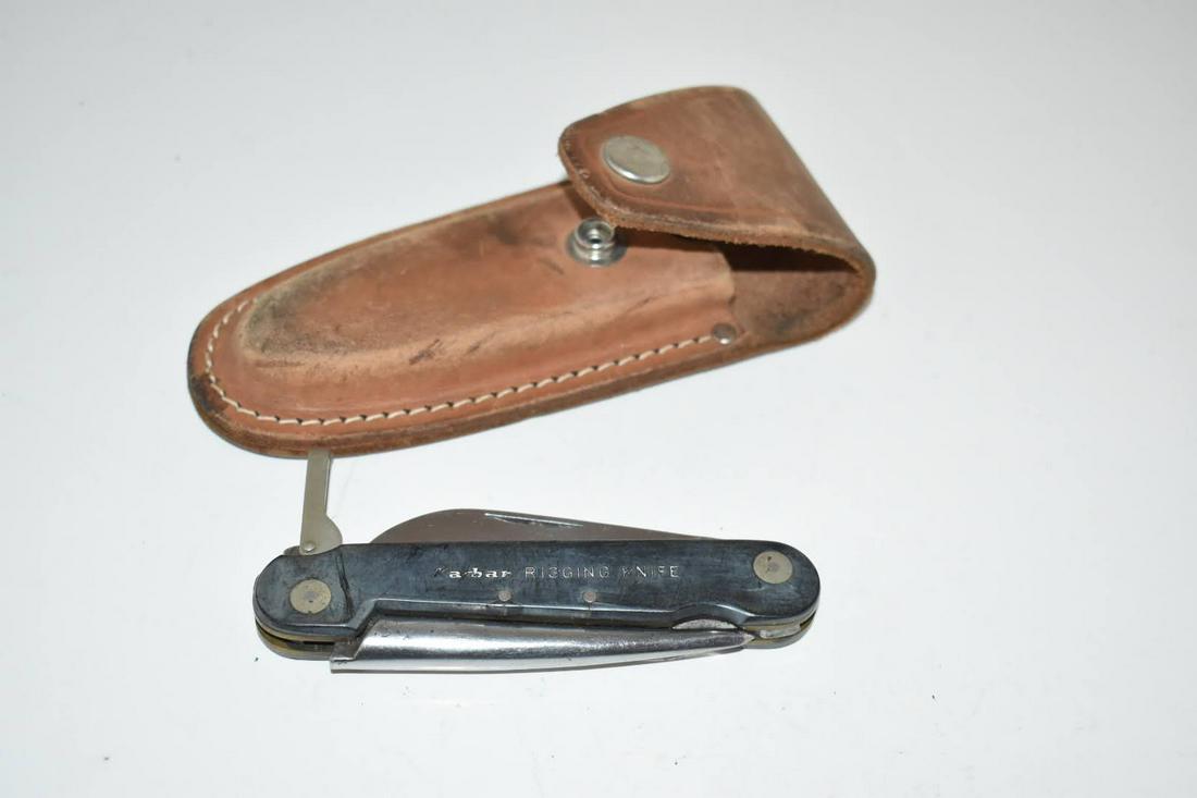 Vintage Kabar RIGGING Knife Sailor's Marlinspike ROPE: Vintage Kabar RIGGING Knife Sailor's Marlinspike ROPE Please view all photos as they are part of the description and condition of this Item, Feel free to contact me with questions or picture requests!
