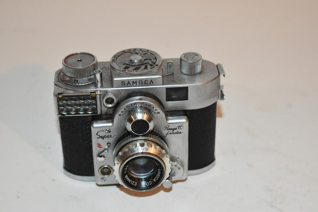 Samoca 35 Super Rangefinder Camera With Ezumar f1:2.8 50mm Lens Vintage 1950â€™s (1 of 5)