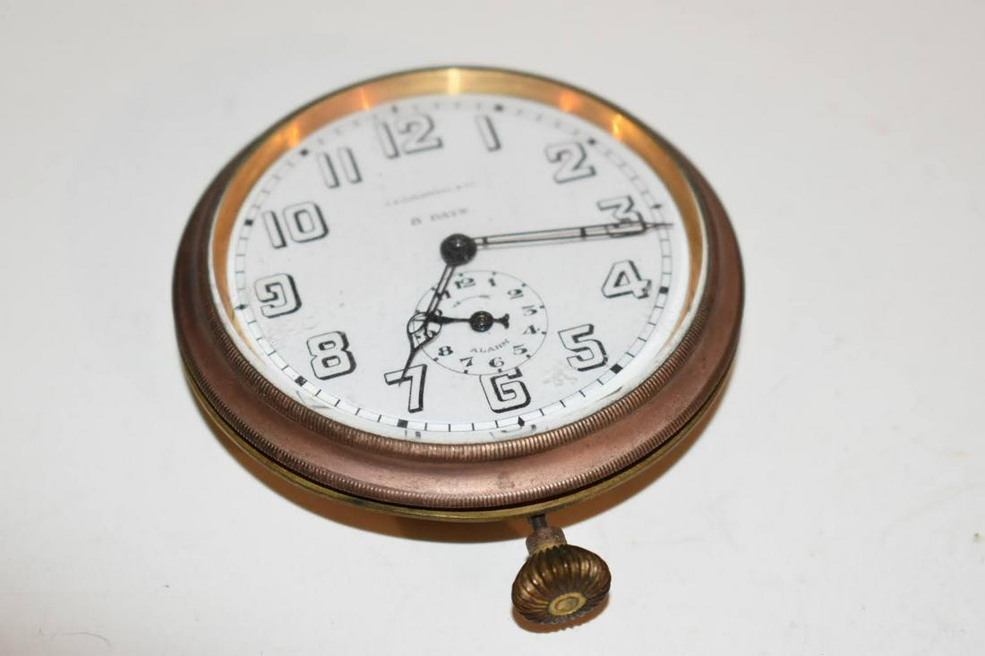 J.E. Caldwell Swiss Antique Vintage 8 Day Pocket Watch Alarm Working: J.E. Caldwell Swiss Antique Vintage 8 Day Pocket Watch Alarm Working Please view all photos as they are part of the description and condition of this Item, Feel free to contact me with questions or pi
