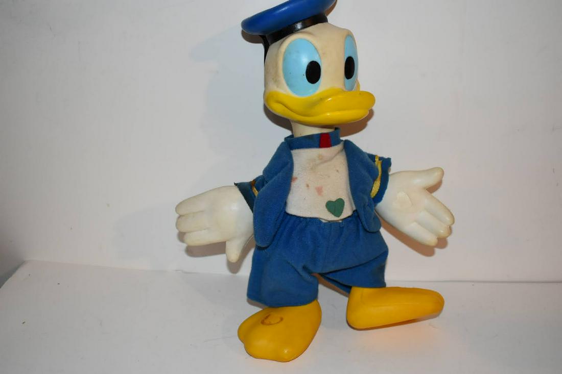Vintage Donald Duck Walt Disney Productions Rubber Toy: Vintage Donald Duck Walt Disney Productions Rubber Toy Please view all photos as they are part of the description and condition of this Item, Feel free to contact me with questions or picture requests