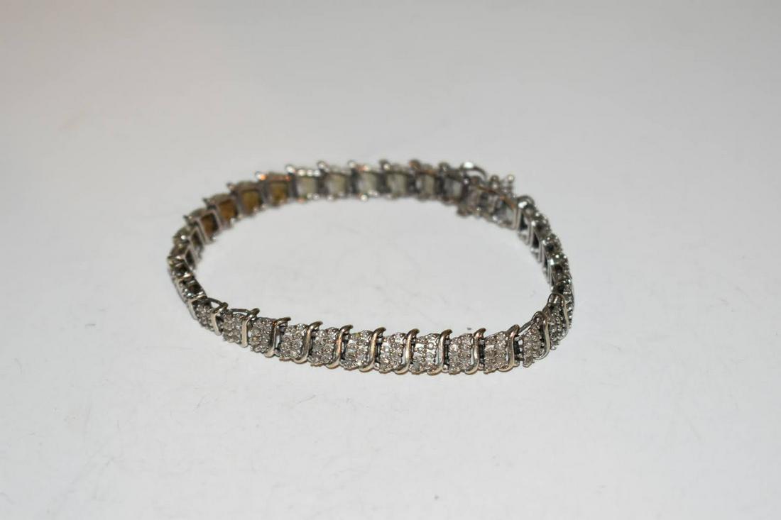 Vintage Sterling Silver JAFA Marcasite Bracelet 7 inch: Vintage Sterling Silver JAFA Marcasite Bracelet 7 inch Please view all photos as they are part of the description and condition of this Item, Feel free to contact me with questions or picture requests