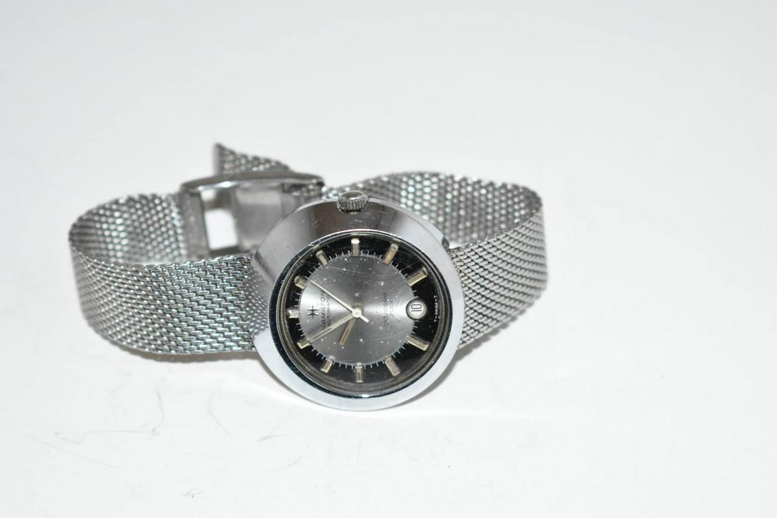 Rare!!! Vintage Hamilton Odyssee 2001 Automatic Watch Iconic 1 year only design Works Great!!!: Hamilton Odyssey 2001, Works Great.Automatic winding. It is operating smoothly, but it is a product of the 1960s, and there are scratches. The 1969 movie "2001: A Space Odyssey". It's a masterpiece of