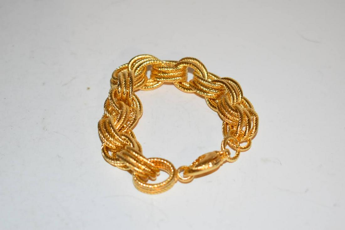 Vintage Bronze Milor Silver Bracelet 8": Vintage Bronze Milor Silver Bracelet 8" Please view all photos as they are part of the description and condition of this Item, Feel free to contact me with questions or picture requests! Used Item AS 