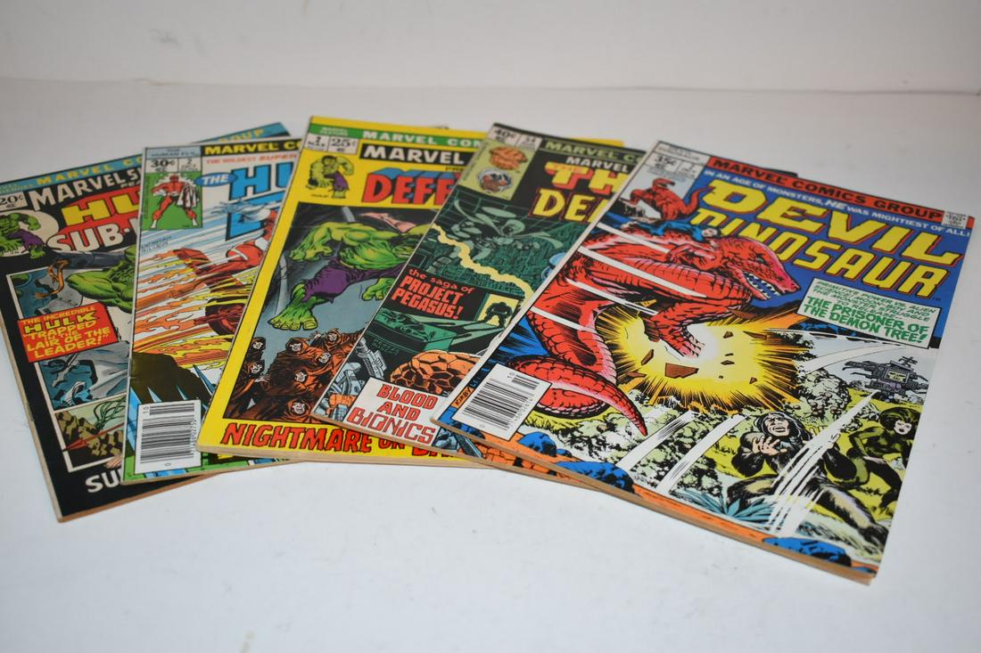 Vintage Lot Of 5 Comic Books Bronze, Silver, Copper (1 of 11)