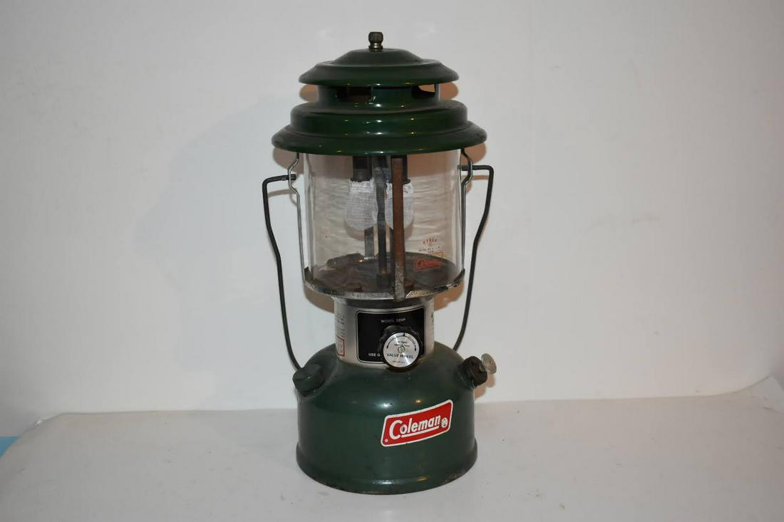 Vintage Coleman Two-Mantle Lantern Dated 73: Vintage Coleman Two-Mantle Lantern Dated 73 Please view all photos as they are part of the description and condition of this Item, Feel free to contact me with questions or picture requests! Used Item