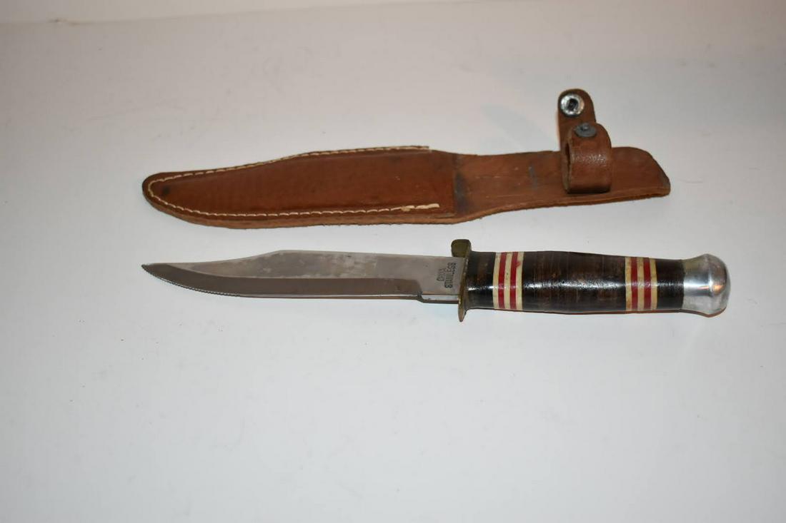Vintage Fury Fixed Blade Hunting Knife Sheath (1 of 4)