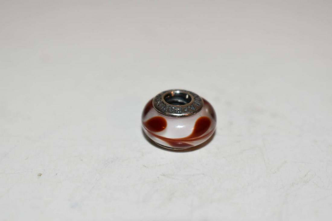 Vintage Pandora Sterling Silver Swirl Charm: Vintage Pandora Sterling Silver Swirl Charm Please view all photos as they are part of the description and condition of this Item, Feel free to contact me with questions or picture requests! Used Item