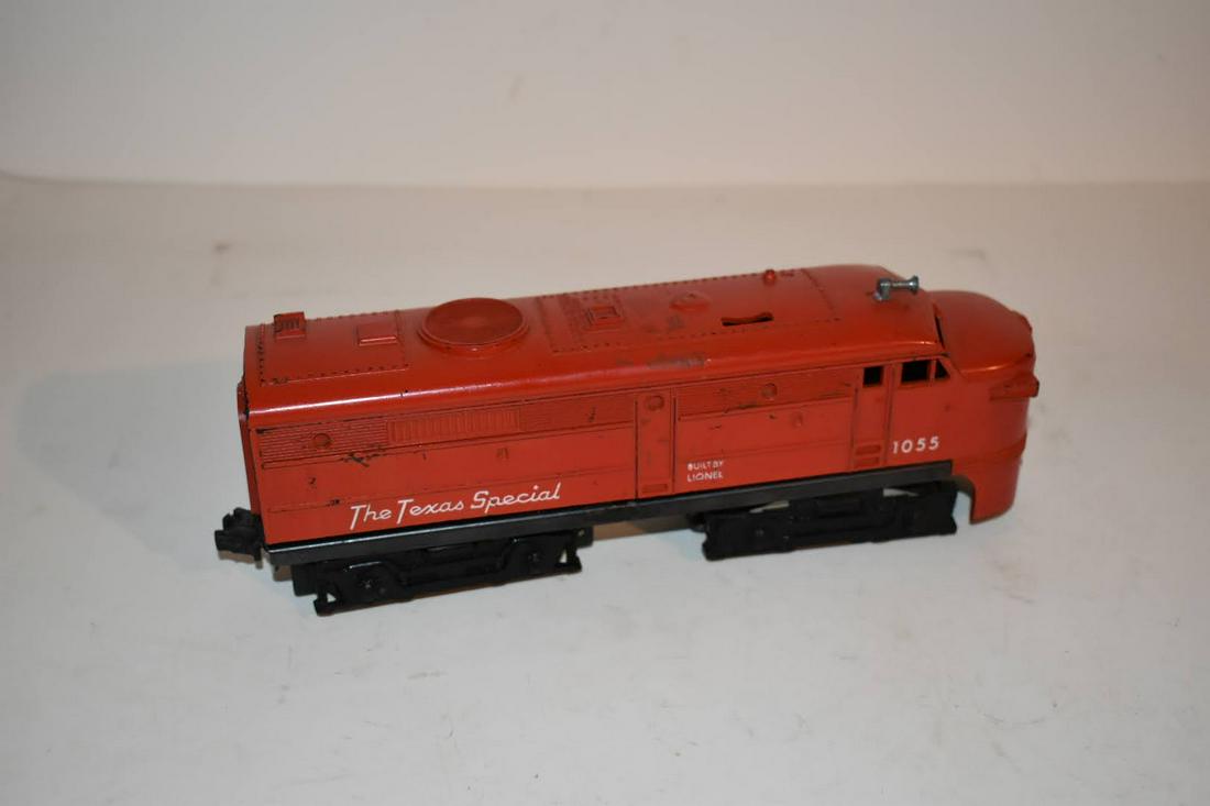 Vintage Lionel The Texas Special Locomotive 1055 UNTESTED: Vintage Lionel The Texas Special Locomotive 1055 UNTESTED Please view all photos as they are part of the description and condition of this Item, Feel free to contact me with questions or picture reque