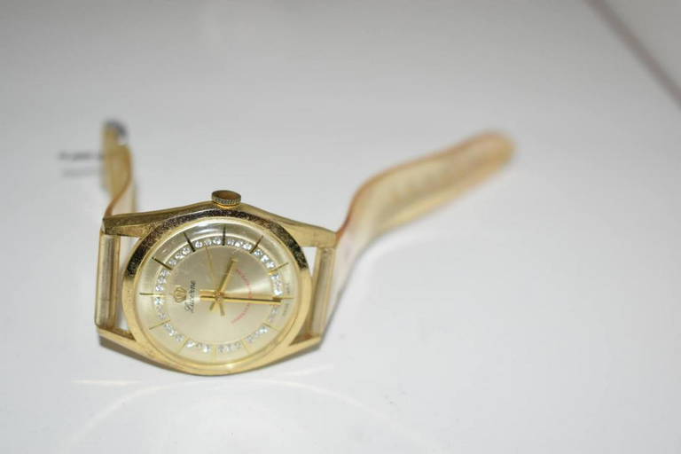 Vintage Plastic Lucerne Unbreakable Mainspring Watch