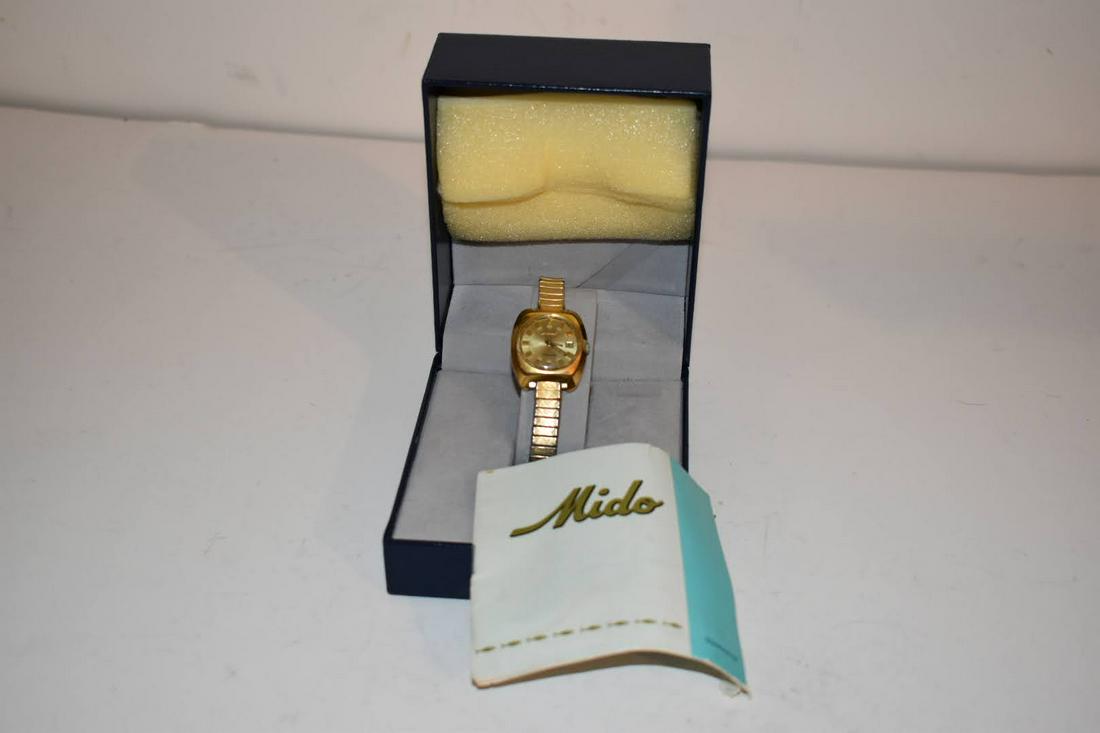 Vintage Mido Automatic Wristwatch Watch Like New In Box (1 of 7)