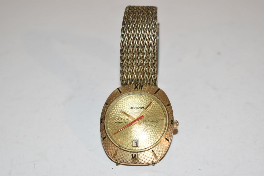 Longines automatic admiral hotsell 10k gold filled