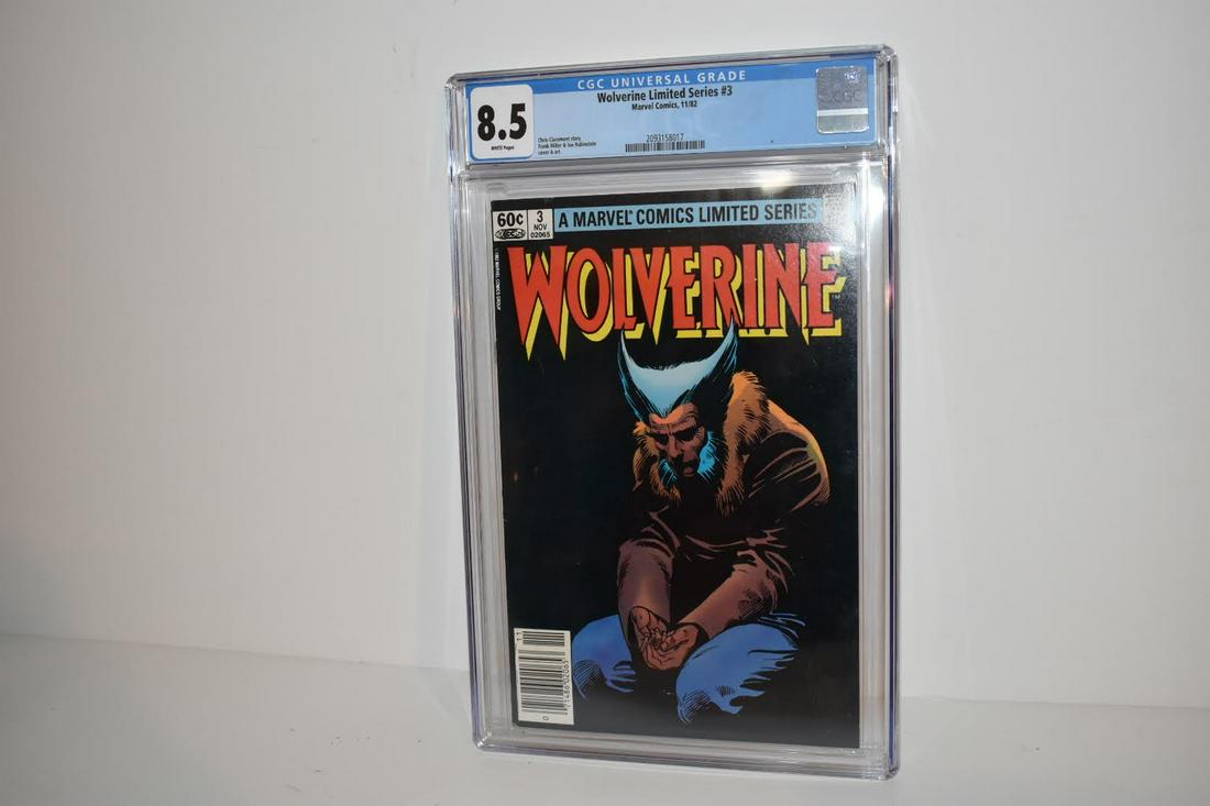 Vintage graded comic book wolverine # 3 8.6 (1 of 3)