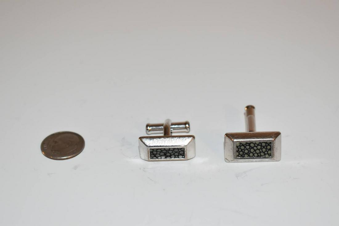 Luxury Designer, mont blanc cufflinks (1 of 3)
