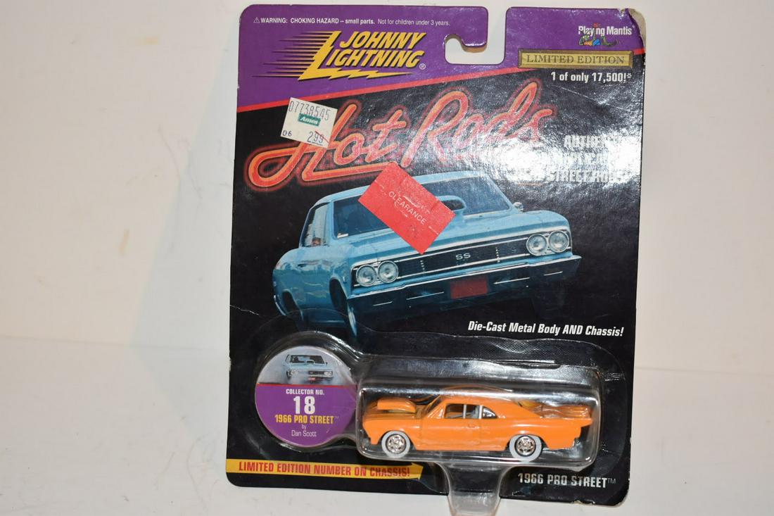 Johnny Lightning 1966 Pro Street Chevy Chevelle Hot Rods (1 of 2)