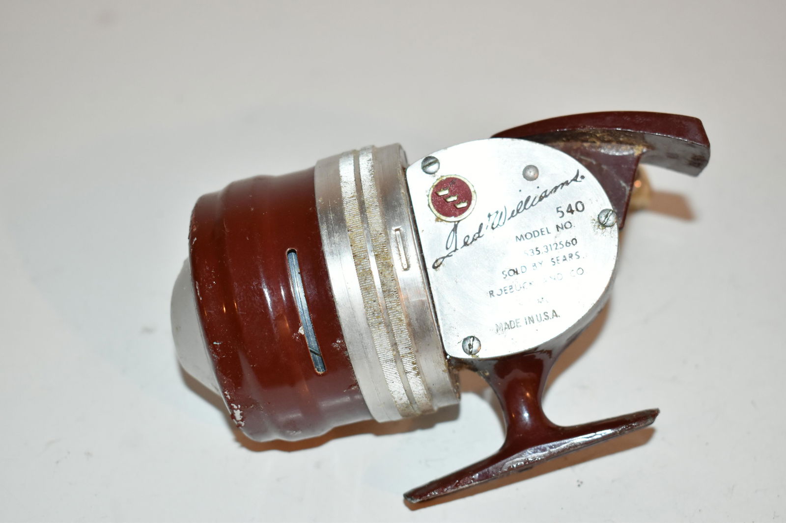 Vintage Ted Williams Fishing Reel By Sears And Roebuck Co