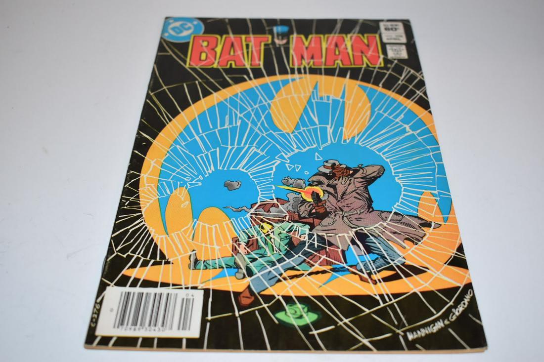 Vintage Comic Book Bronze Copper Modern bat man # 358 (1 of 2)