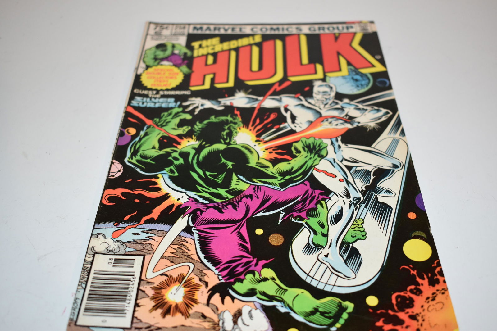 Vintage comic book incredible hulk #250 (1 of 3)