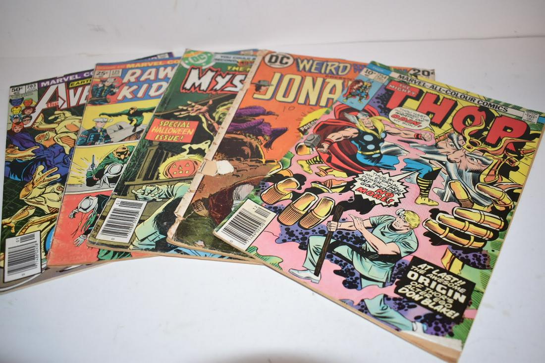 Vintage Lot Of 5 Comic Books Bronze, Silver, Copper (1 of 11)
