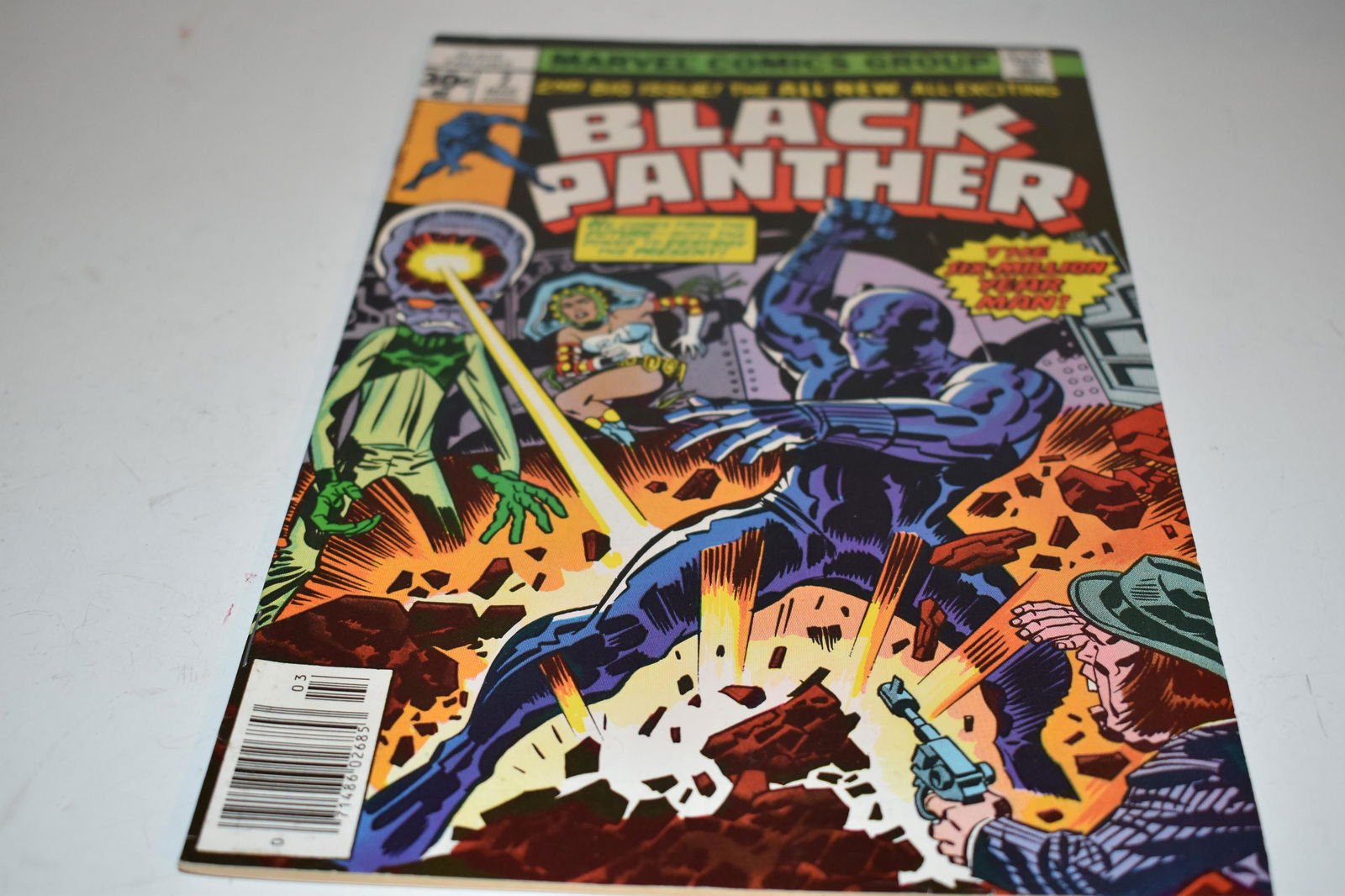 Vintage Silver Bronze black panther #2 Comic Book (1 of 3)