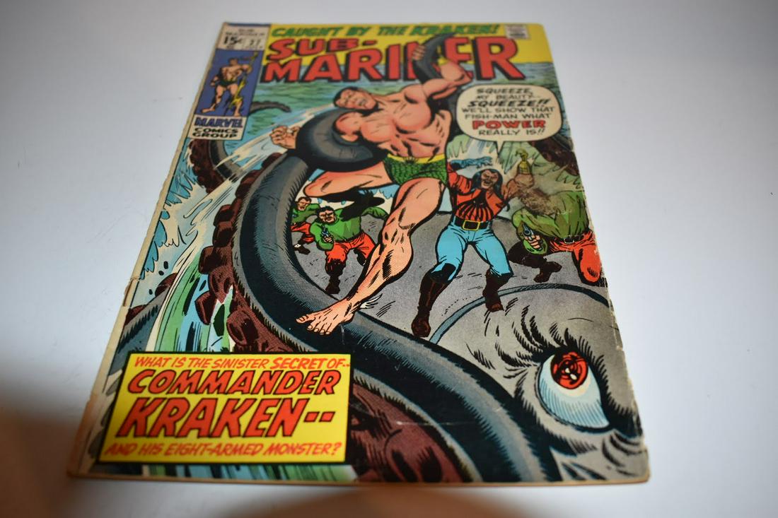 Vintage comic book sub-mariner #27 (1 of 3)