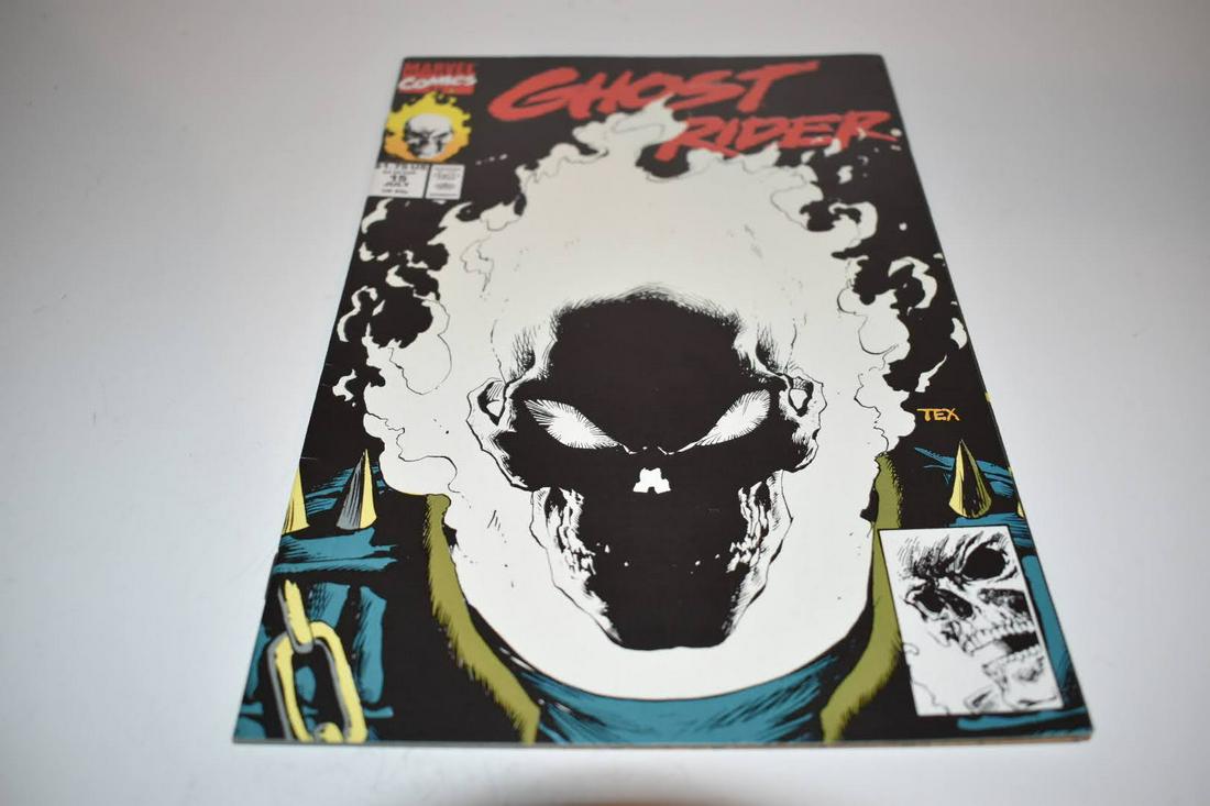 Vintage Comic Book Bronze Copper Modern ghost rider 15 (1 of 3)