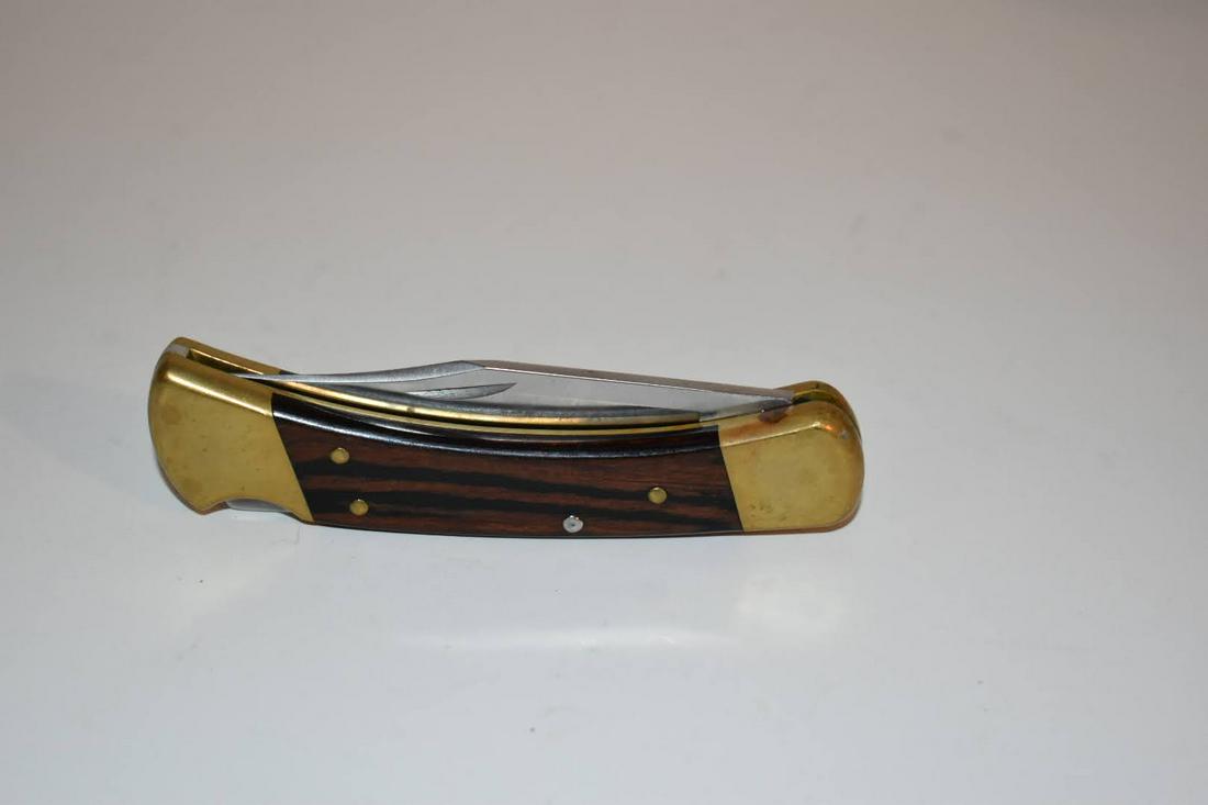 Vintage Buck 110 Locking Folding Knife USA Made Hunting Pocket Knife (1 of 5)