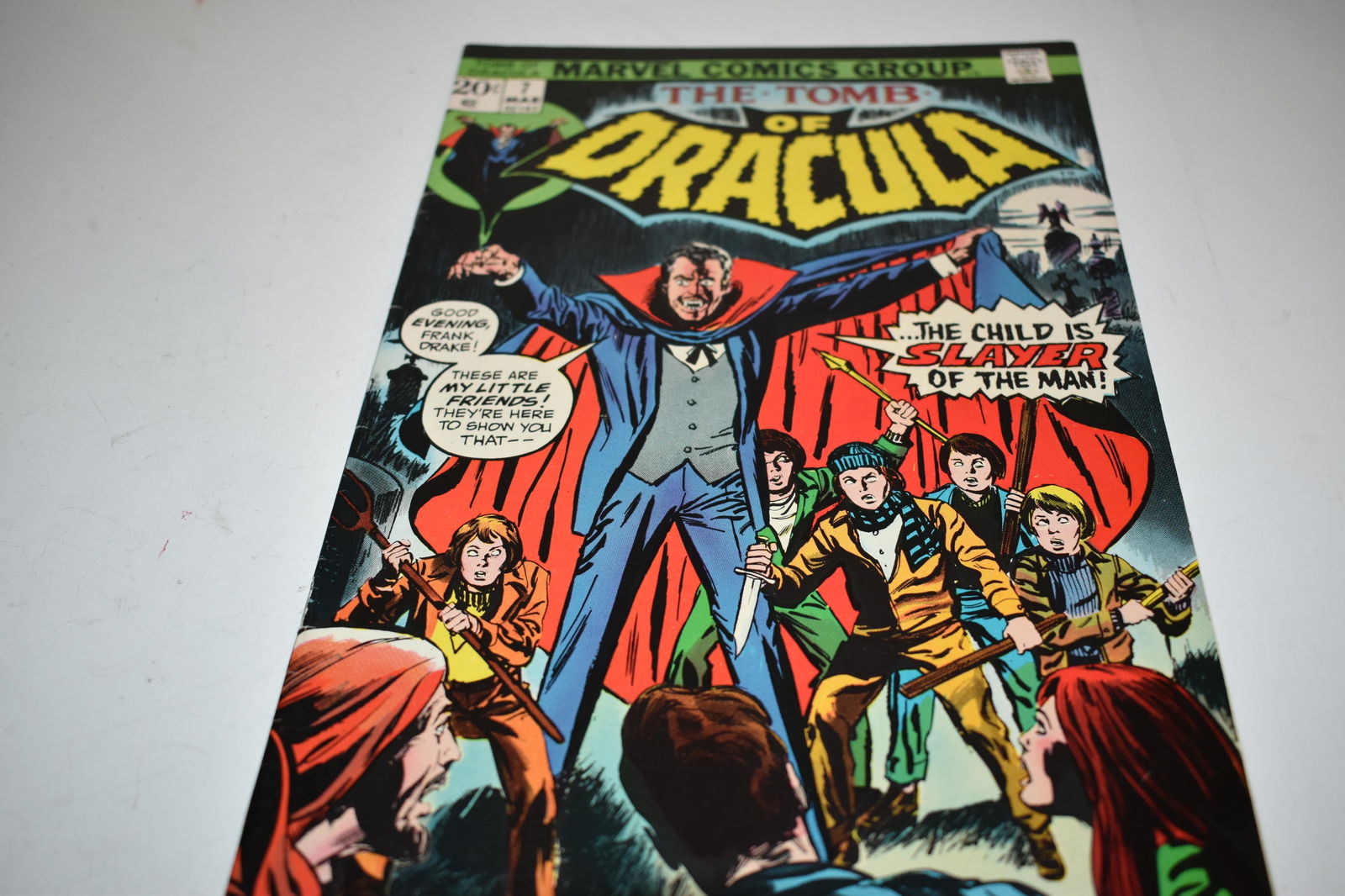 Vintage Comic Book Tomb Of Dracula # 7 (1 of 3)
