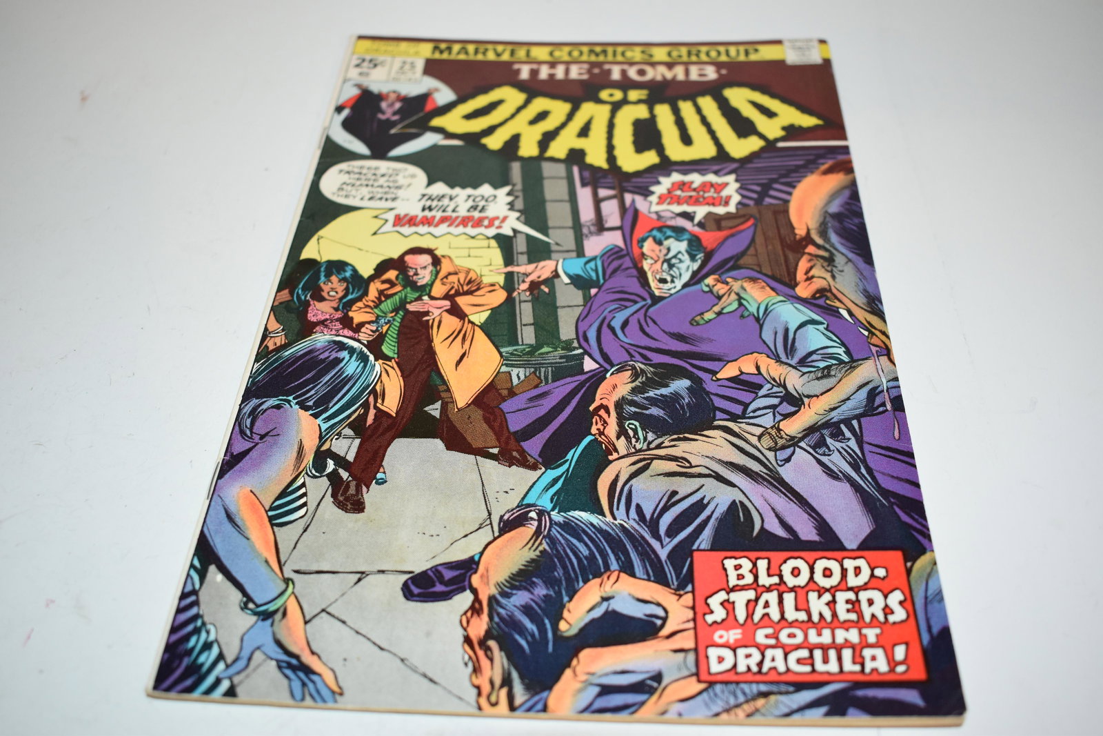 Vintage Comic Book Tomb Of Dracula # 25 key (1 of 3)