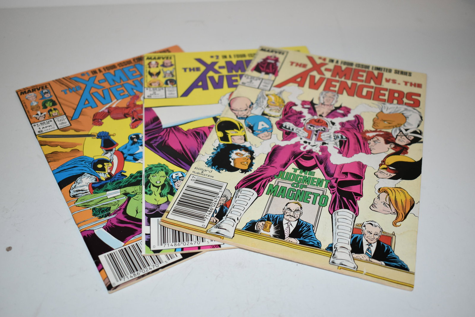 Vintage Comic Books x-men & the avengers 1,2,4, (1 of 10)