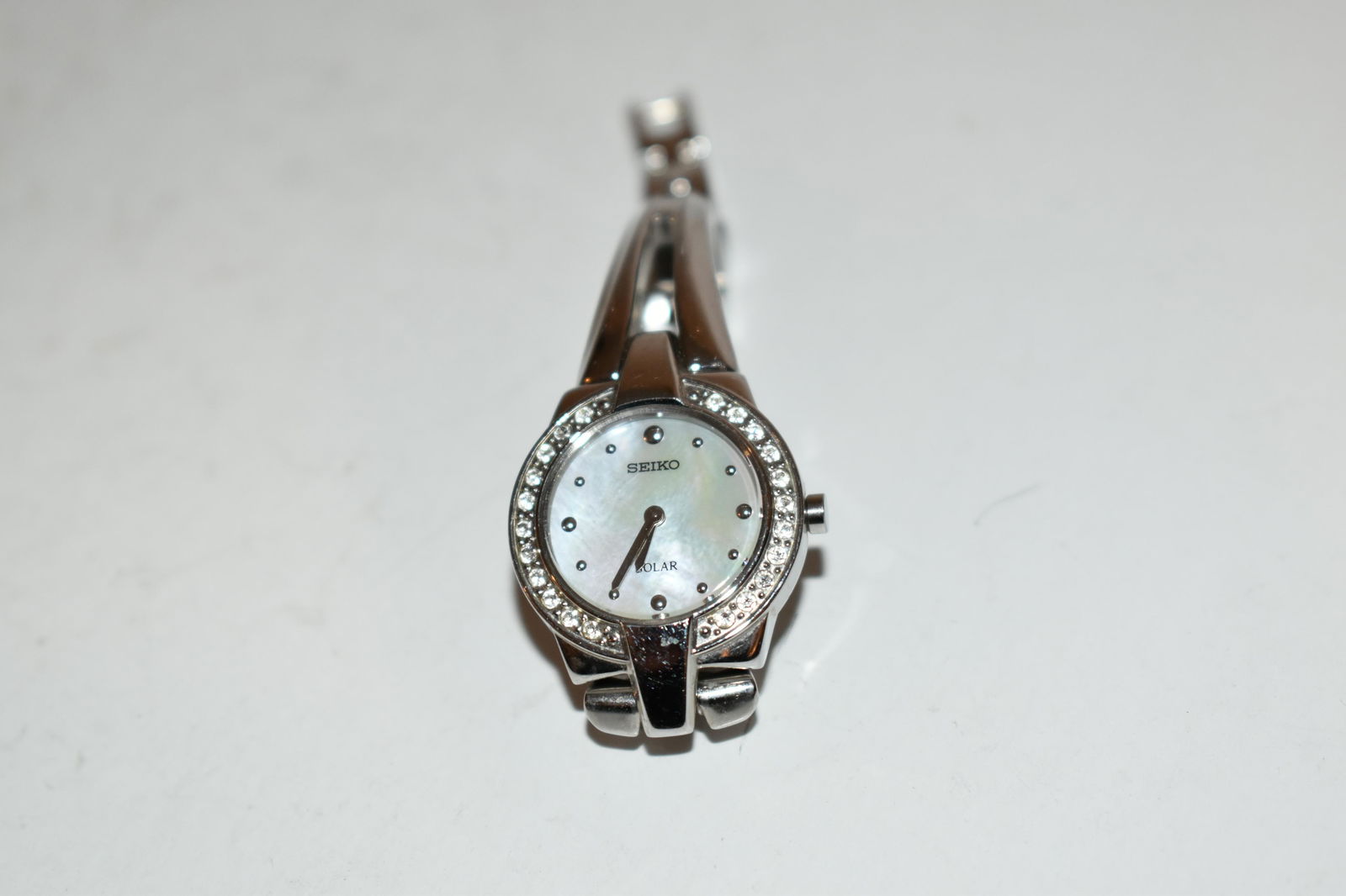 vintage seiko solar watch mop works great (1 of 4)