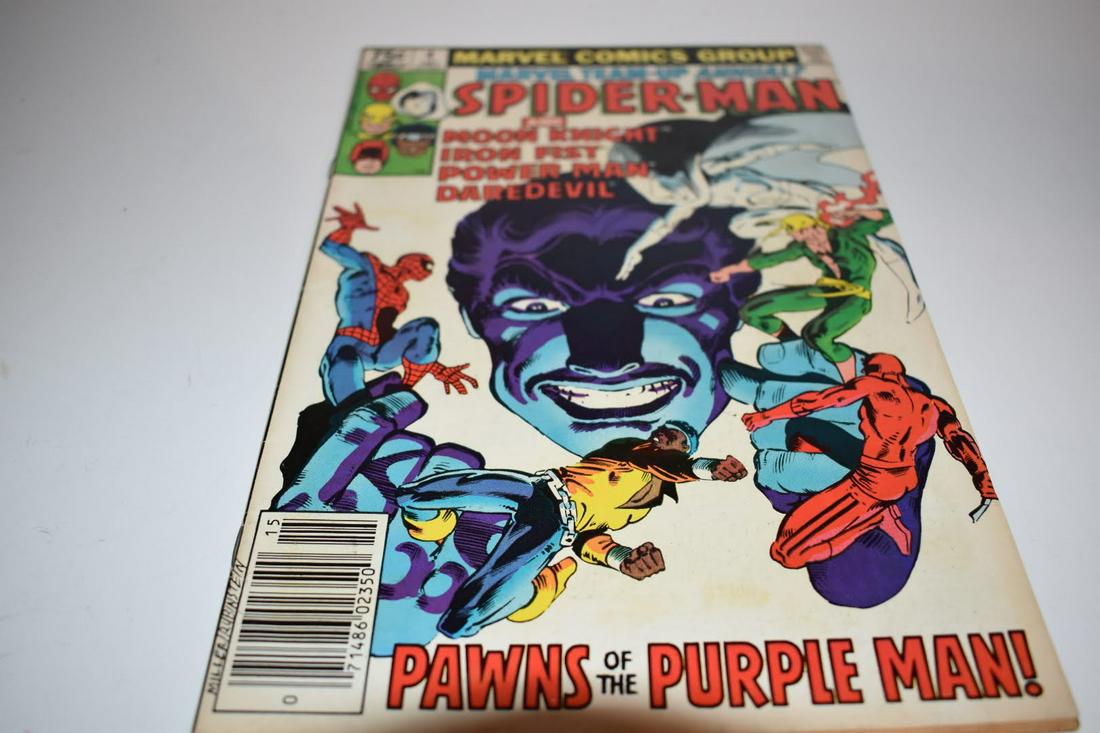 Vintage Comic Book Bronze Copper Modern marvel team up annual 4 (1 of 3)