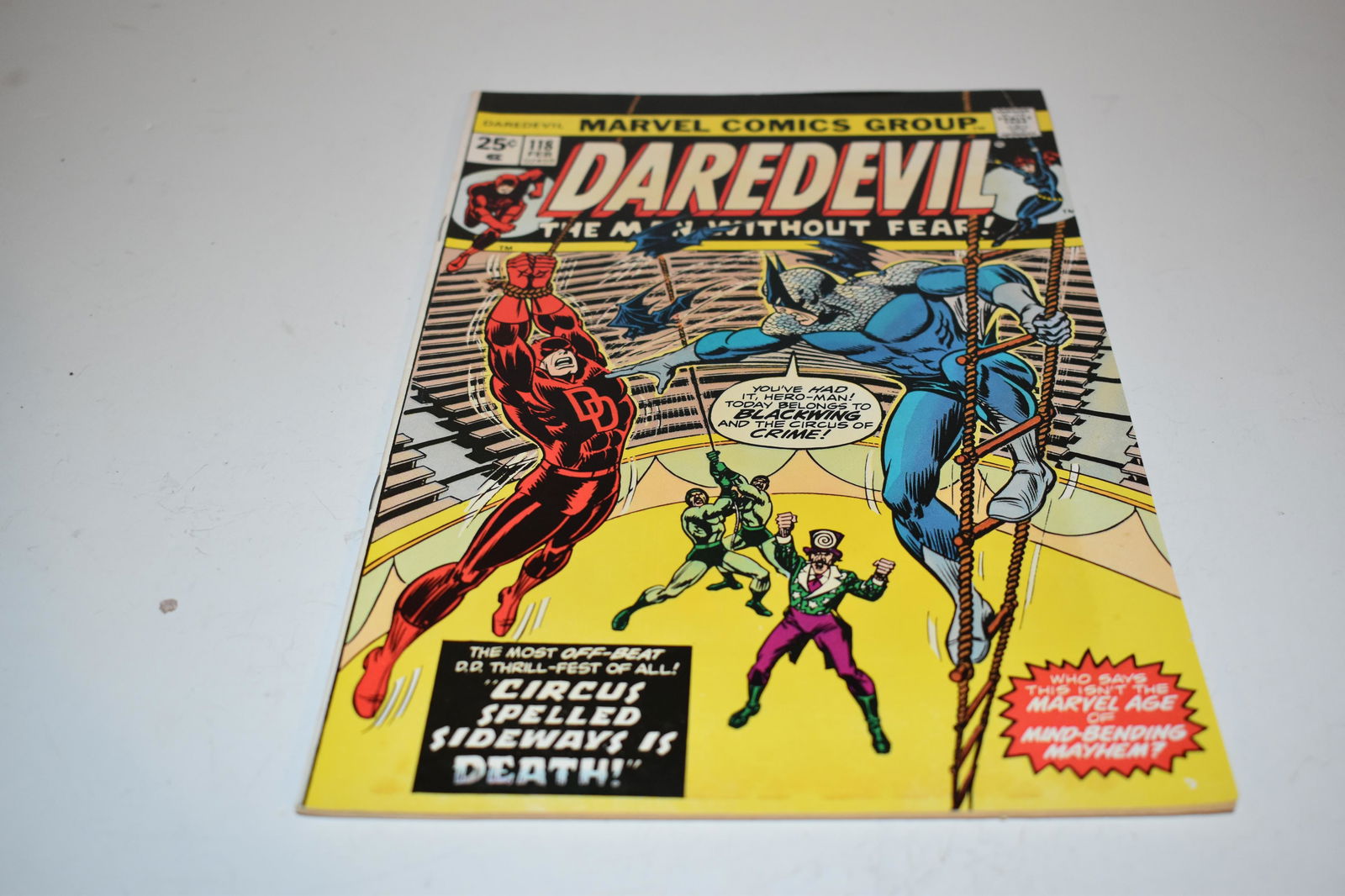 Vintage comic book daredevil # 118 (1 of 3)