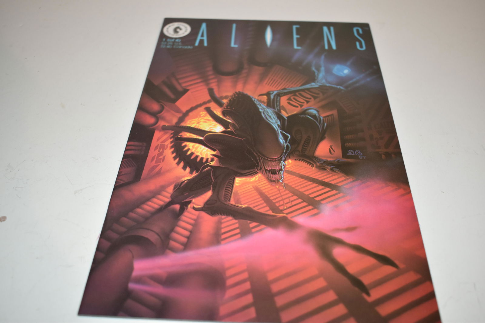 Vintage comic book aliens #1 (1 of 2)