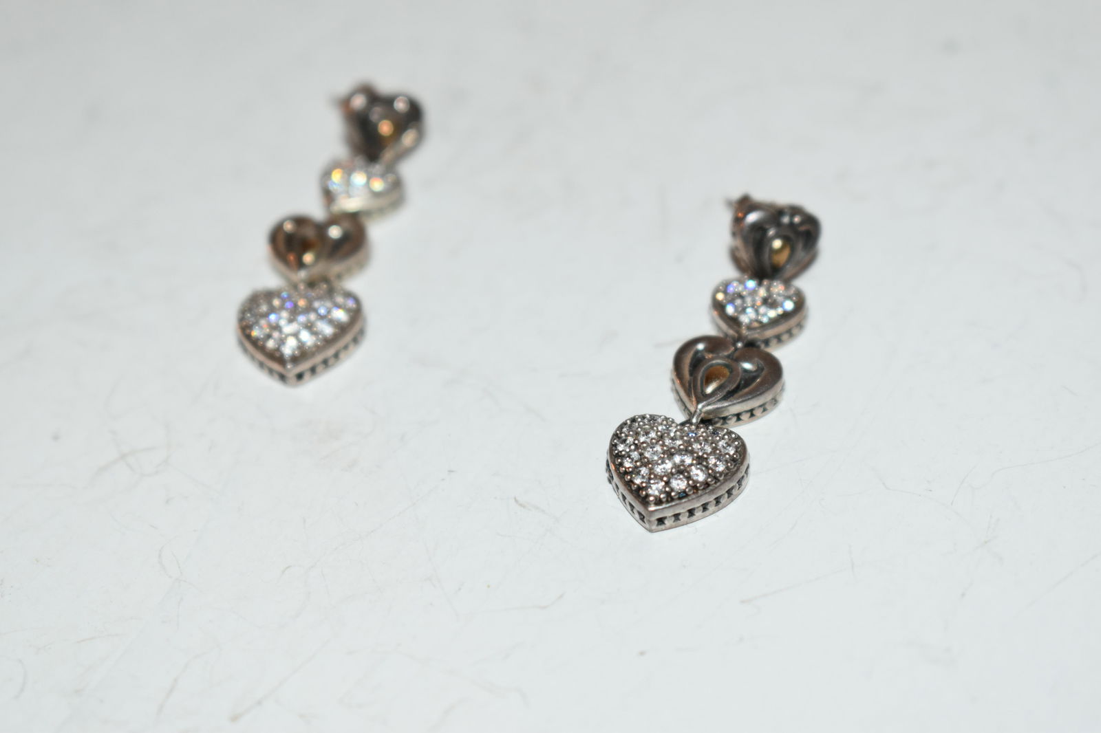 A by JH Angela By John Hardy 14K & Sterling Hearts: A by JH Angela By John Hardy 14K & Sterling Hearts Please view all photos as they are part of the description and condition of this Item, Feel free to contact me with questions or picture requests! Us