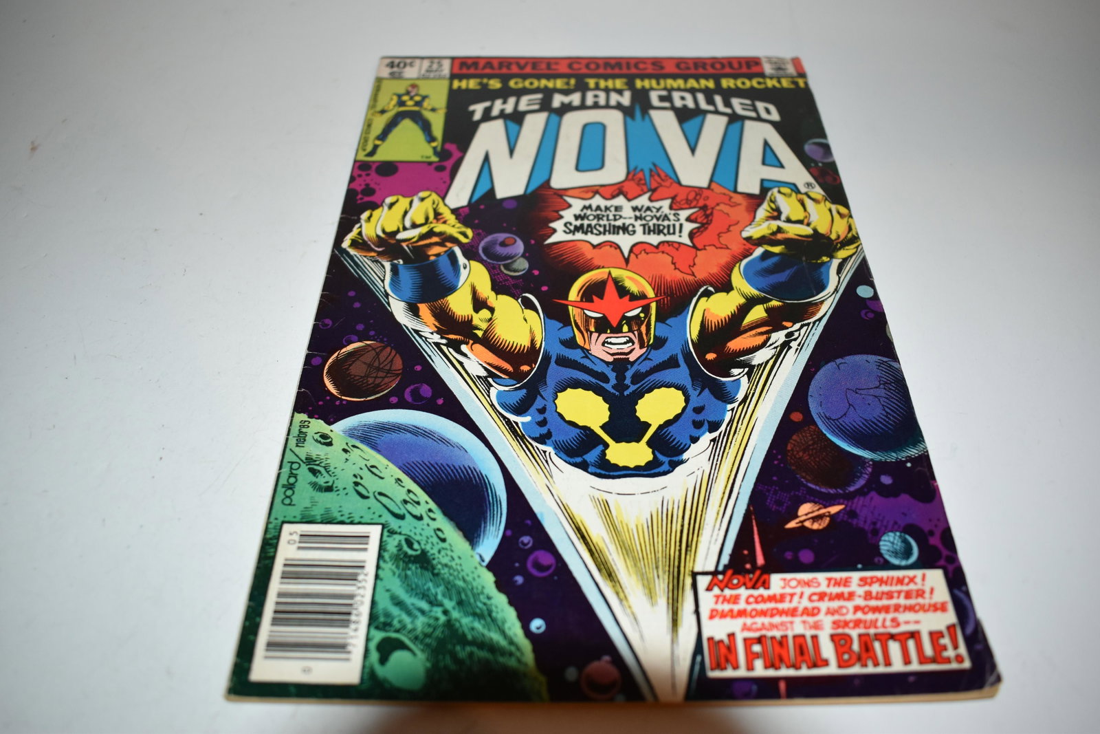 Vintage Comic Book MAN CALLED NOVA # 24: Vintage Comic Book MAN CALLED NOVA # 24 Please view all photos as they are part of the description and condition of this Item, Feel free to contact me with questions or picture requests! Used Item AS 