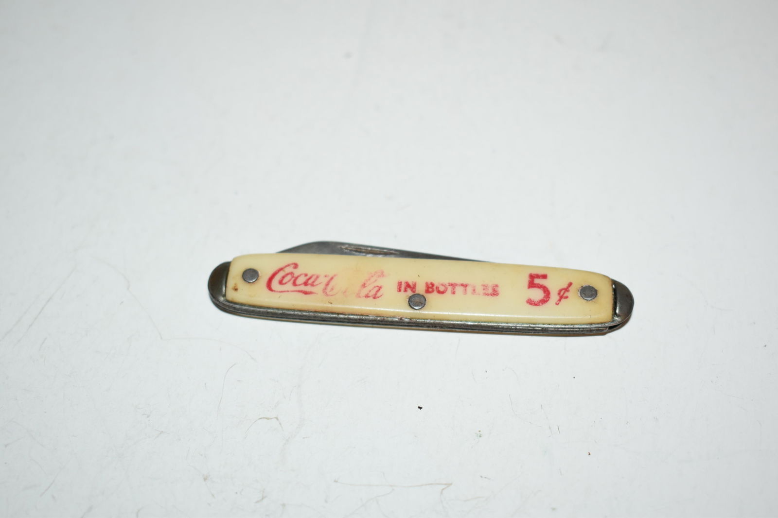Vintage Coca-Cola Pocket Knife 2 3/4" closed (1 of 4)