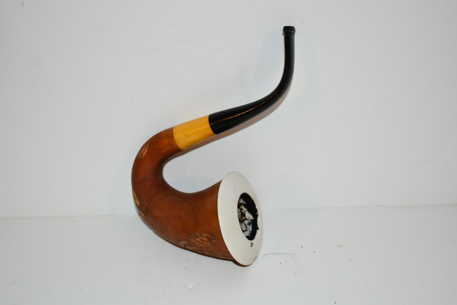Vintage Sherlock Holmes Ceramic Bowl Tobacco pipe (1 of 4)