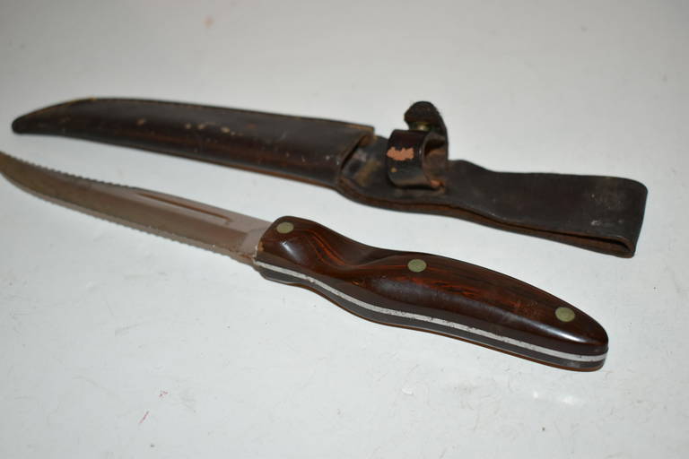 Vintage Cutco 1063 Serrated Hunting Fishing Fillet Knife W/ Original