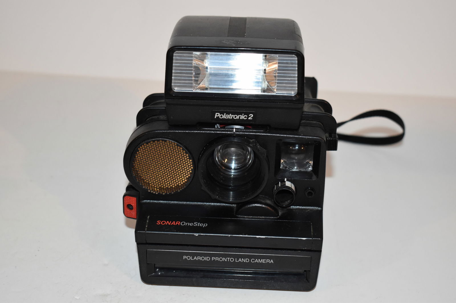 Vintage Polaroid Pronto Land Camera Sonar One Step SX-70 with flash works (1 of 4)