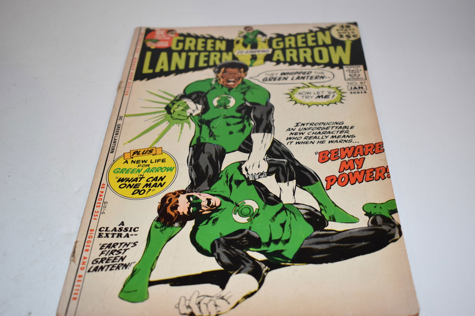 Vintage Comic Book green lantern # 87 (1 of 3)