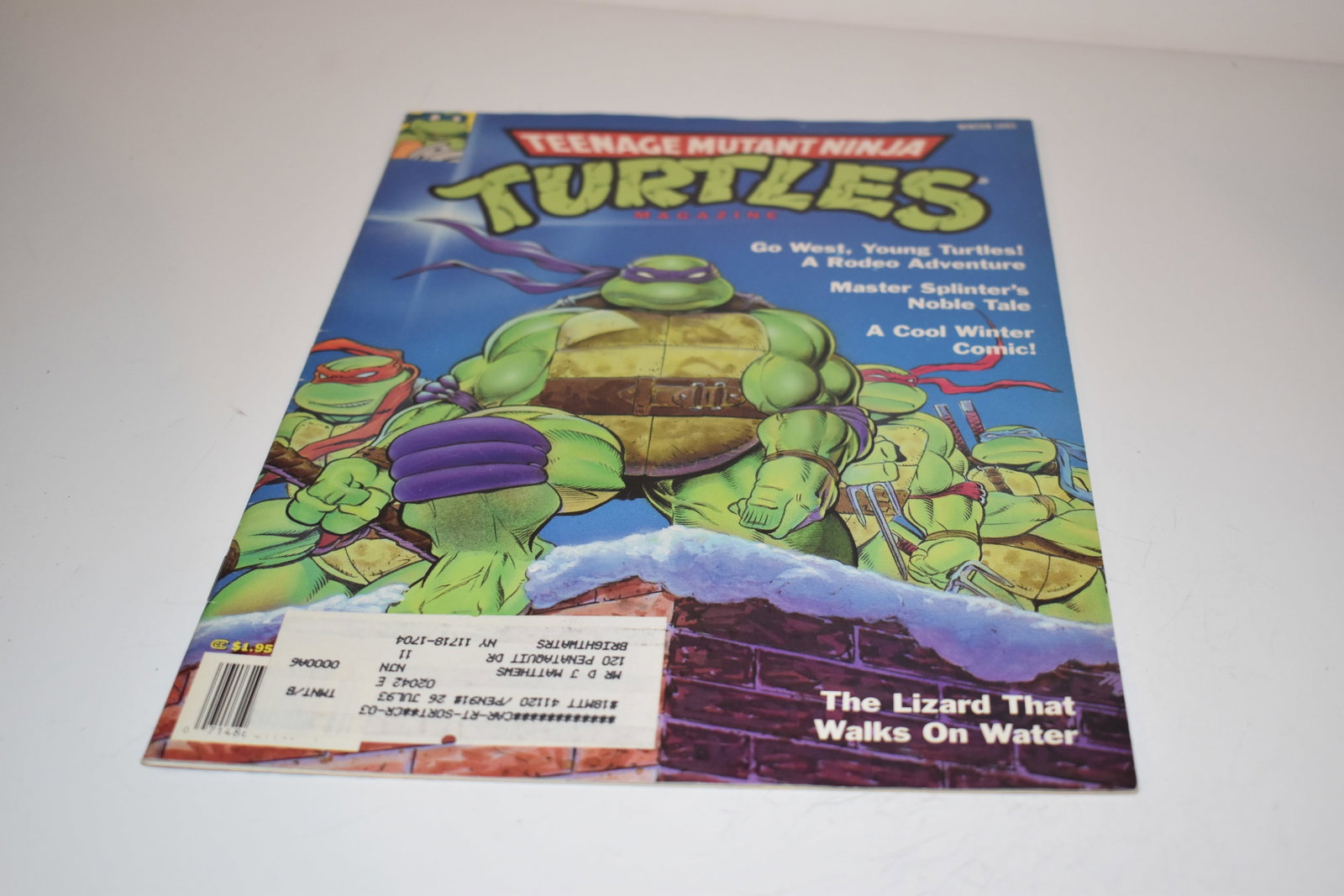 teenage mutant ninja turtles magazine: teenage mutant ninja turtles magazine Please view all photos as they are part of the description and condition of this Item, Feel free to contact me with questions or picture requests! Used Item AS IS