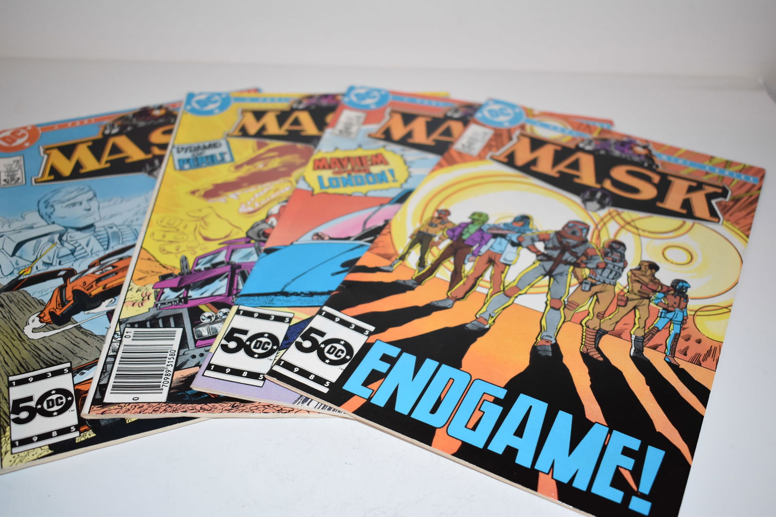 Vintage Comic Books DC Mask lot 1-4 (1 of 13)